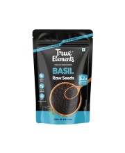 True Elements Basil Seeds Raw 250gm